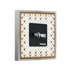 Interruptor rotativo PORCELAIN BELLE EPOQUE
