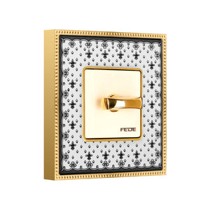 Interruptor rotativo PORCELAIN BELLE EPOQUE