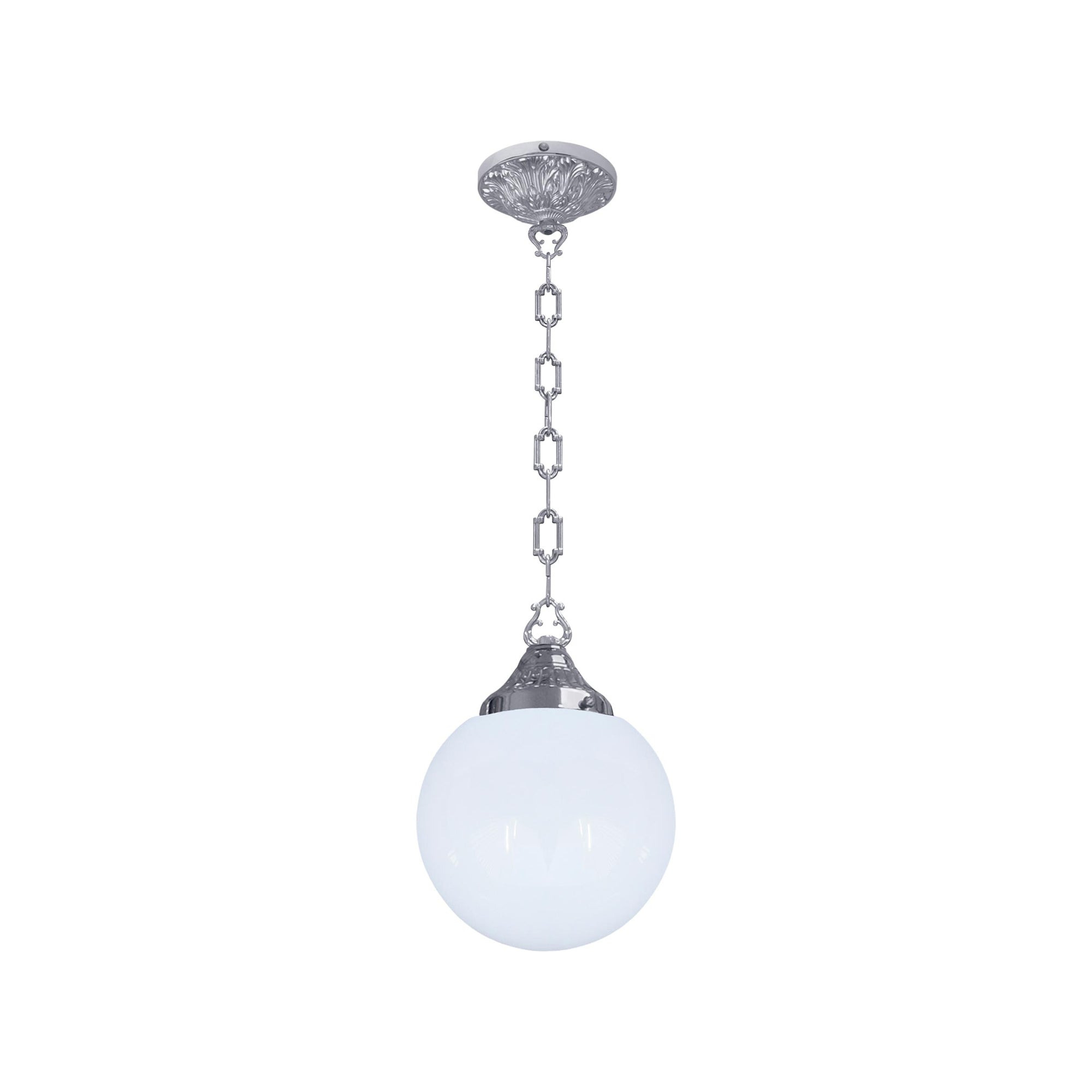 Lámpara suspendida clásica MESSINA GLASS